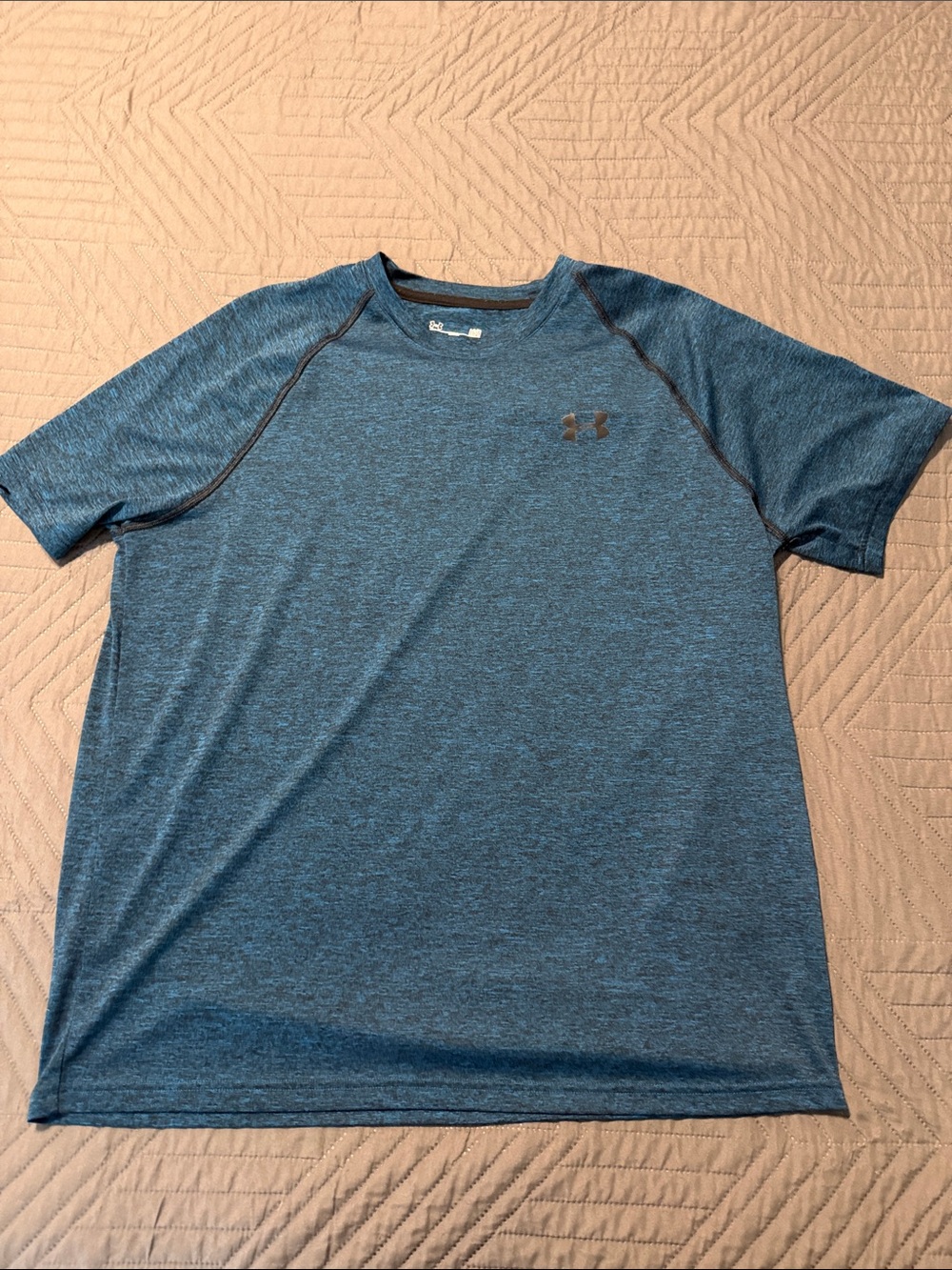 Under Armour Men’s Teal Blue Heather Short-Sleeve Performance Tee